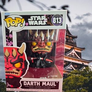 Darth Maul Funko #813 (Nib) With Pop Protector